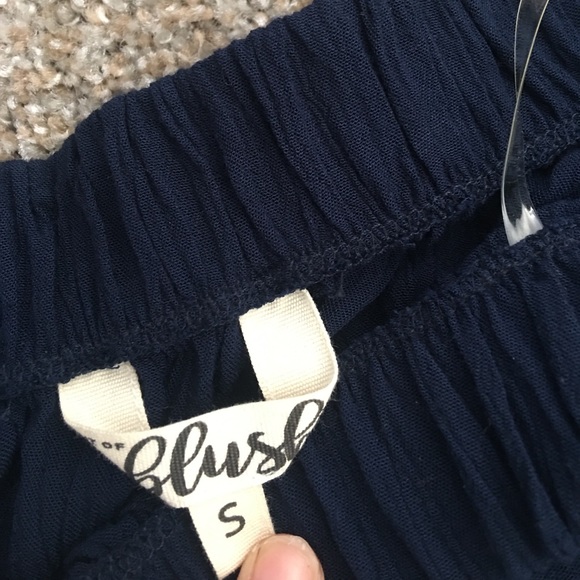 Navy Romper.. hardly worn!! - Picture 2 of 2